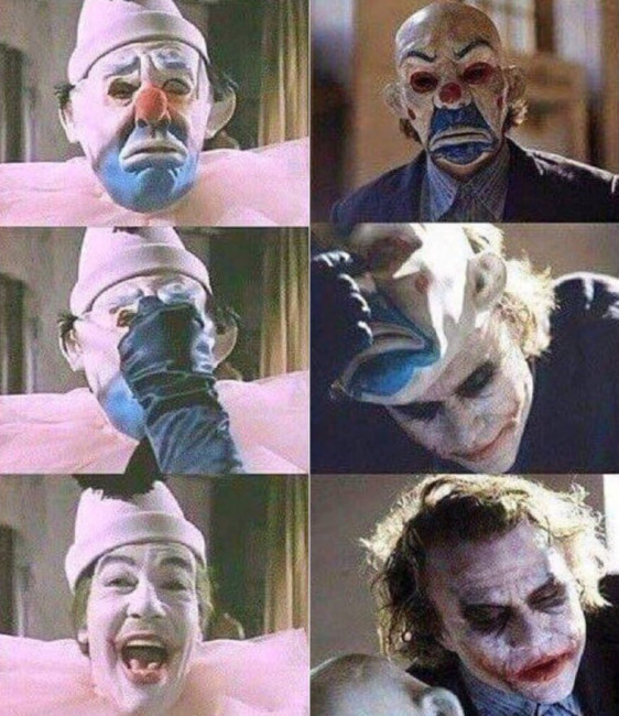 Первый Джокер 1966 года и прекрасная отсылка в фильме Нолана 42 года спустя
