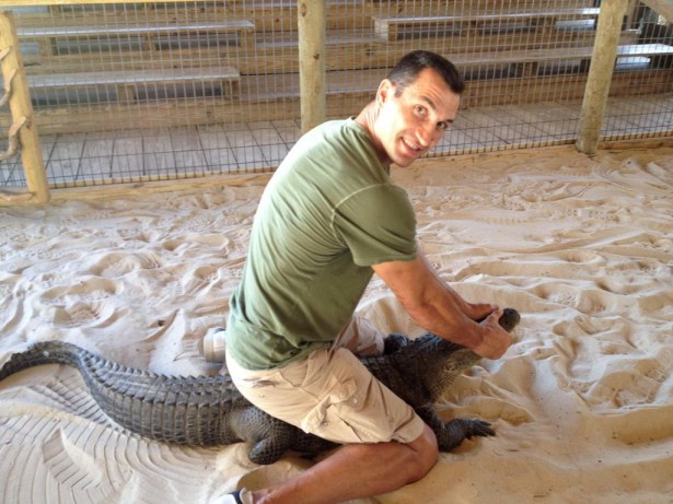Владимир Кличко сразился с крокодилом
