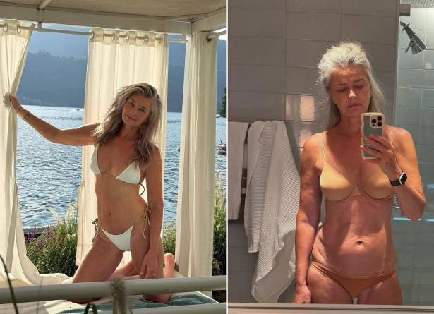 60-летняя Паулина Поризкова показала фото в бикини и в нижнем белье: одно постановочное, другое обычное