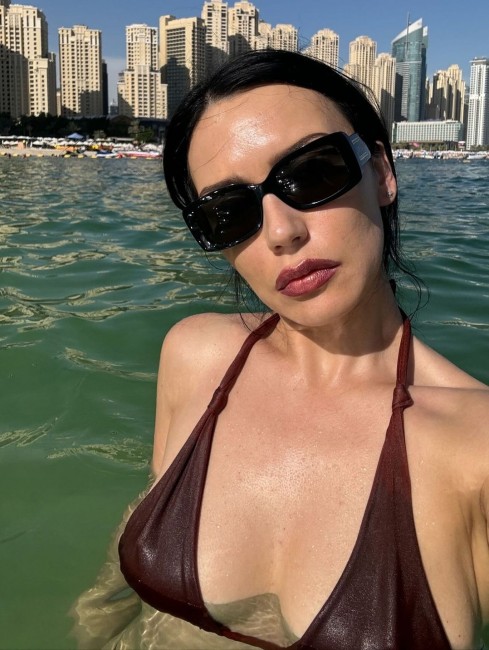Ольга Серябкина отдыхает в Дубае 