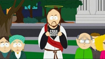В South Park Иисус появился в майке с надписью «Free Pussy Riot»