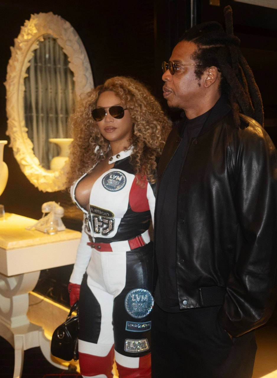 Бейонсе и Jay-Z на Гран-при Формулы-1 в Лас-Вегасе