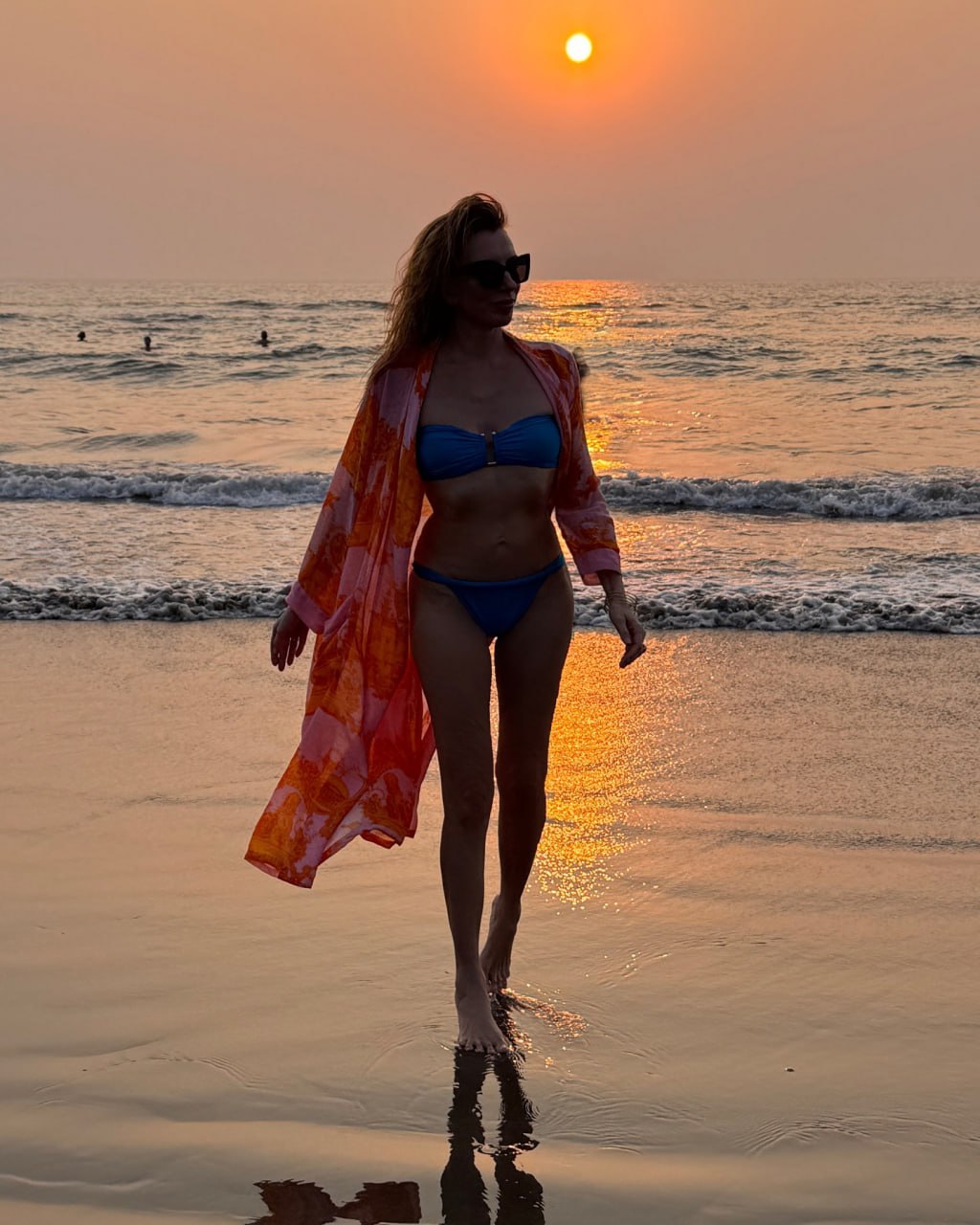 57-летняя Светлана Бондарчук в купальнике