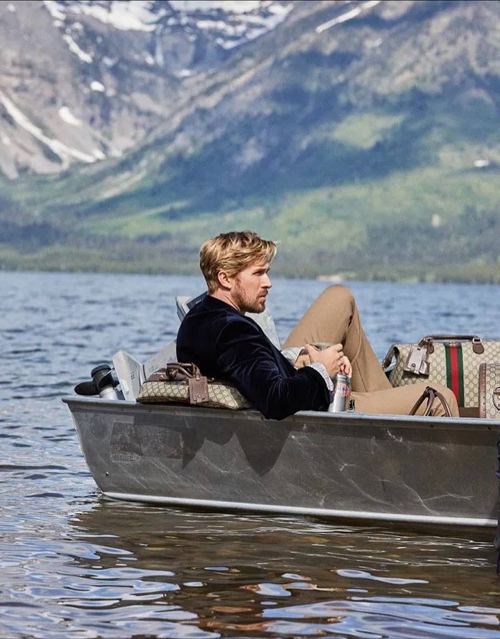 Райан Гослинг в рекламе Gucci, 2025 год