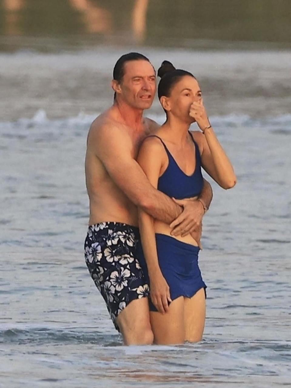 Хью Джекман и Саттон Фостер во время отдыха в Коста-Рике