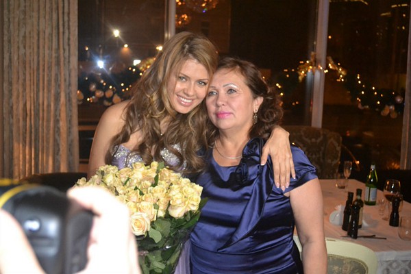 Виктория Боня с мамой